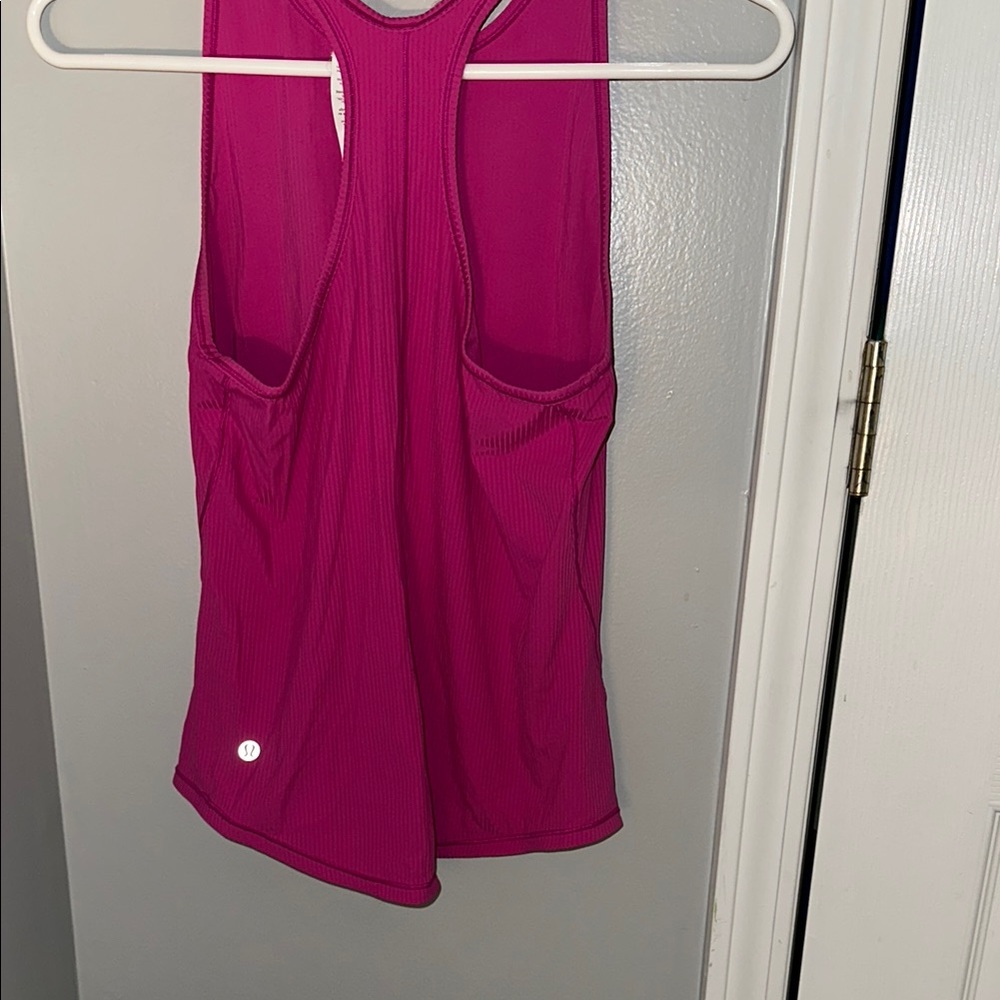 Lululemon Athletica Magenta Tank Top
